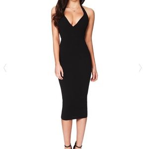 CYBER MON SALE NWT Nookie Medea Halter Midi Dress